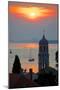 Adriatic Sunset, Cavtat, Dubrovnik Riviera, Dalmatian Coast, Dalmatia, Croatia, Europe-Frank Fell-Mounted Premium Photographic Print