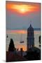 Adriatic Sunset, Cavtat, Dubrovnik Riviera, Dalmatian Coast, Dalmatia, Croatia, Europe-Frank Fell-Mounted Photographic Print