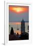 Adriatic Sunset, Cavtat, Dubrovnik Riviera, Dalmatian Coast, Dalmatia, Croatia, Europe-Frank Fell-Framed Photographic Print