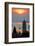 Adriatic Sunset, Cavtat, Dubrovnik Riviera, Dalmatian Coast, Dalmatia, Croatia, Europe-Frank Fell-Framed Photographic Print