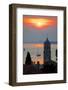 Adriatic Sunset, Cavtat, Dubrovnik Riviera, Dalmatian Coast, Dalmatia, Croatia, Europe-Frank Fell-Framed Photographic Print