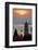 Adriatic Sunset, Cavtat, Dubrovnik Riviera, Dalmatian Coast, Dalmatia, Croatia, Europe-Frank Fell-Framed Photographic Print