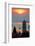 Adriatic Sunset, Cavtat, Dubrovnik Riviera, Dalmatian Coast, Dalmatia, Croatia, Europe-Frank Fell-Framed Photographic Print