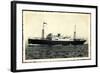 Adriatica Line, Dampfschiff San Marco, Paquebot-null-Framed Giclee Print