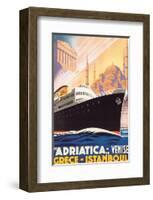 Adriatica, Venise-null-Framed Art Print