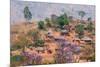 Adrica,Malawi,Lilongwe district. Typical village-ClickAlps-Mounted Photographic Print