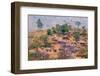Adrica,Malawi,Lilongwe district. Typical village-ClickAlps-Framed Photographic Print