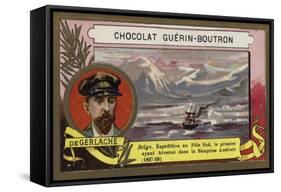 Adrien De Gerlache, Belgian Naval Officer and Explorer-null-Framed Stretched Canvas