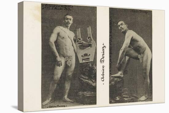 Adrien Deriaz. la santé par le sport. N°33 8 ? 1913,  leveur de poids-null-Stretched Canvas