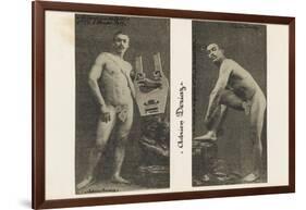 Adrien Deriaz. la santé par le sport. N°33 8 ? 1913,  leveur de poids-null-Framed Giclee Print