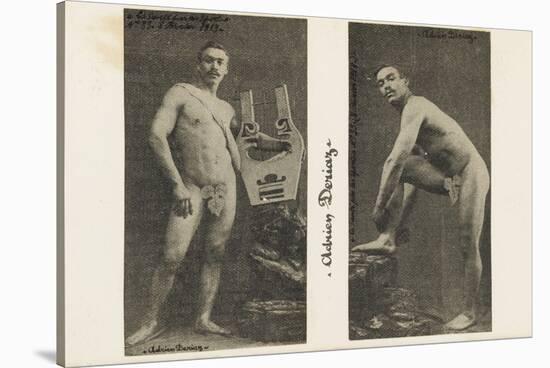 Adrien Deriaz. la santé par le sport. N°33 8 ? 1913,  leveur de poids-null-Stretched Canvas