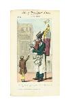 Seller of Breakfast Cocoa, C. 1813-Adrien Joly-Mounted Giclee Print