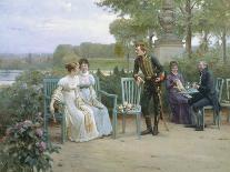 A Chamber Concert, a Picture in the Paris Salon, 1876-Adrien Moreau-Giclee Print