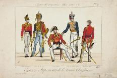 Superior Officers of the English Army, Army of Allied Sovereigns, 1815-Adrien Pierre Francois Godefroy-Framed Giclee Print