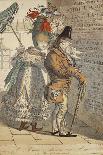 La Chinoise De Province Et Son Magot, Ou Le Bon Gout Transplante', 1813-Adrien Victor Auger-Mounted Giclee Print
