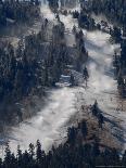 Snow Summit Ski Area in Big Bear Lake, California, Struggles to Make Artificial Snow-Adrienne Helitzer-Framed Photographic Print