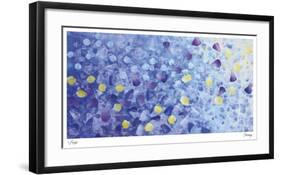 Adrift Blue-Marlene Sanaye-Framed Limited Edition