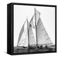 Adrift II-Jorge Llovet-Framed Stretched Canvas