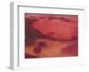 Adrift in Red-Nancy Ortenstone-Framed Art Print