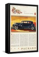 Ads: Packard, 1932-null-Framed Stretched Canvas