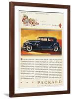 Ads: Packard, 1932-null-Framed Giclee Print