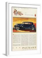 Ads: Packard, 1932-null-Framed Giclee Print