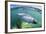 Adult Peale's Dolphin (Lagenorhynchus Australis)-Michael Nolan-Framed Photographic Print