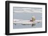 Adult Polar Bear (Ursus Maritimus) on a Seal Kill in Olgastretet Off Barentsoya-Michael Nolan-Framed Photographic Print