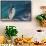 Adult southern rockhopper penguin (Eudyptes chrysocome) at breeding colony on Saunders Island, Falk-Michael Nolan-Framed Stretched Canvas displayed on a wall