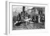 Adulterers Being Whipped in Public, France, 8th Century (1882-188)-Charaire et fils-Framed Giclee Print