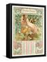 Adulthood, 1897-Alphonse Mucha-Framed Stretched Canvas