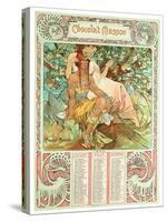 Adulthood, 1897-Alphonse Mucha-Stretched Canvas