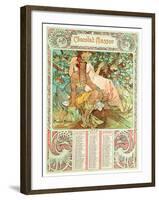 Adulthood, 1897-Alphonse Mucha-Framed Giclee Print