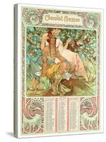 Adulthood, 1897-Alphonse Mucha-Stretched Canvas