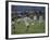 Adults playing soccer, Germany-Alan Klehr-Framed Photographic Print