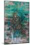 Aduwa (oil on canvas board)-Aaron Bevan-Bailey-Mounted Giclee Print