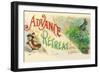 Advance and Retreat-null-Framed Art Print