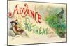 Advance and Retreat-null-Mounted Premium Giclee Print