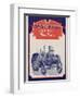 Advance-Rumely Oil Pull Winch Tractor-null-Framed Premium Giclee Print