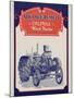 Advance-Rumely Oil Pull Winch Tractor-null-Mounted Giclee Print