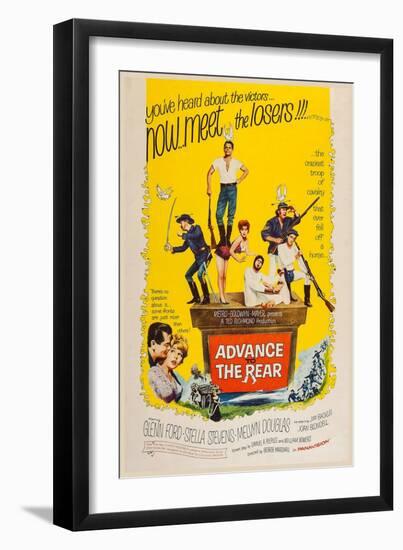 Advance to the Rear, 1964-null-Framed Art Print