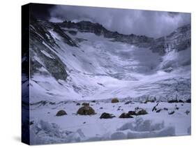 Advanced Base Camp at Mt. Everest, Nepal-Michael Brown-Stretched Canvas