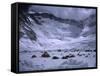 Advanced Base Camp at Mt. Everest, Nepal-Michael Brown-Framed Stretched Canvas