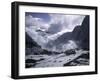 Advanced Base Camp on South Side of Everest-Michael Brown-Framed Premium Photographic Print