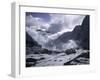 Advanced Base Camp on South Side of Everest-Michael Brown-Framed Premium Photographic Print