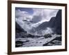 Advanced Base Camp on South Side of Everest-Michael Brown-Framed Photographic Print