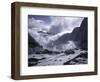 Advanced Base Camp on South Side of Everest-Michael Brown-Framed Photographic Print