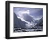 Advanced Base Camp on the Southside of Everest, Nepal-Michael Brown-Framed Photographic Print