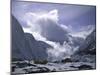 Advanced Base Camp on the Southside of Everest, Nepal-Michael Brown-Mounted Photographic Print