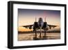 Advanced F-15 fighter-null-Framed Art Print